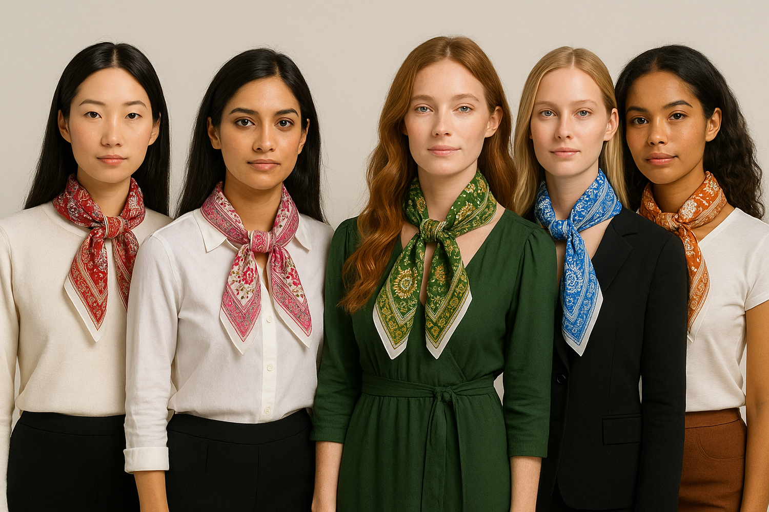 Foulards Cheichs 75 X75 cms