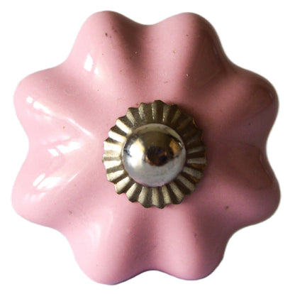 Boutons de meuble en céramique – peints à la main (Ø ~4 cm) Fabriqué à Udaipur Inde