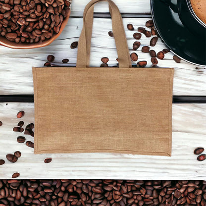 Sac en toile de jute – Fabrication artisanale à Kolkata (50 x 35 x 20 cms)
