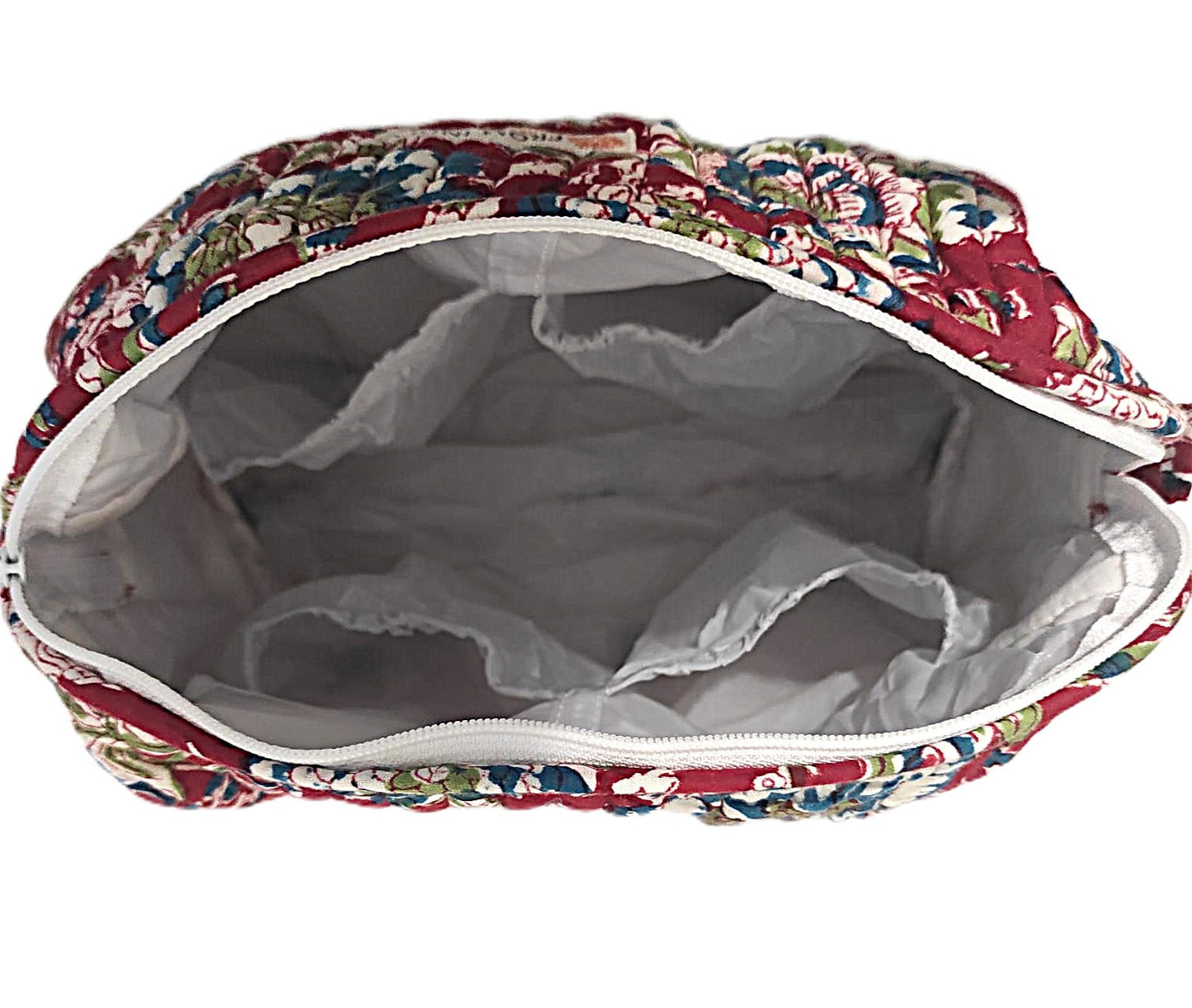 Trousse de toilette, maquillage en block print – intérieur plastifié – 25×14×16 cm