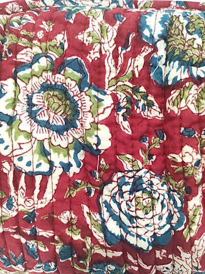 Nappe Coton Block print - 160x230 cms