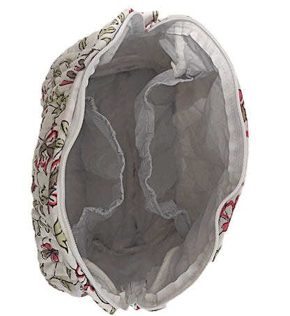 Trousse de toilette artisanale en coton Block Print – 2 tailles (S & L)