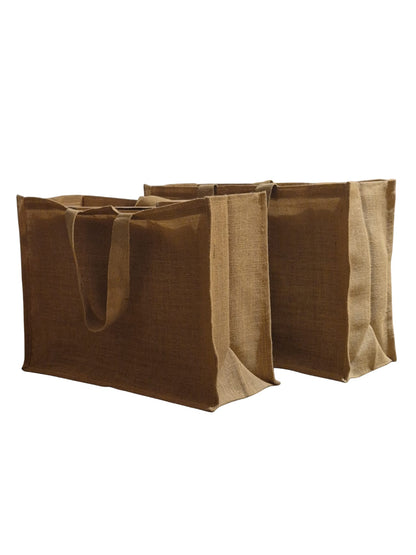Sac en toile de jute – Fabrication artisanale à Kolkata (50 x 35 x 20 cms)